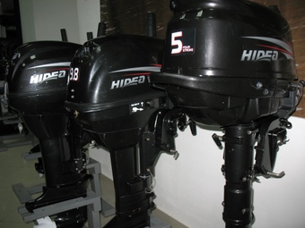 В магазине появились недорогие подвесные лодочные моторы " HIDEA "