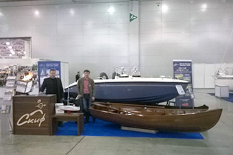 ДЛК СКИФ на Moscow Boat Show 2014