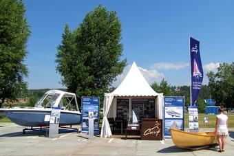 ДЛК «СКИФ» на «VOLGA boat show 2014»